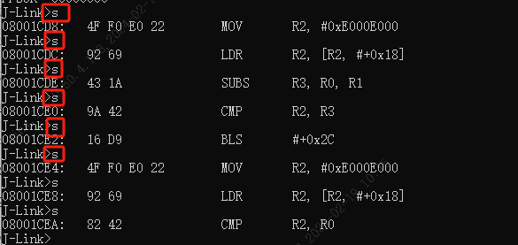 Jlink.exe(Jlink commander)的常用命令有哪些？